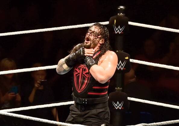 09.11.2016, WWE Live Tour, World Wrestling Entertainment,Mercedes Benz Arena Berlin,Leati Joseph Anoaii ist ein US-amerikanischer Wrestler und ehemaliger Gridiron-Football-Spieler, der zurzeit unter seinem Ringnamen Roman Reigns bei WWE unter Vertrag steht. WWE Live Tour Berlin - Friedrichshain Copyright: xEibner-Pressefotox EP_lki