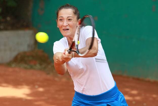 Alexandra Cadantu (TC BW Dresden-Blasewitz) Tennis 2. BL-Süd Damen 10.05.2018 GW Luitpoldpark München - TC BW Dresden-Blasewitz