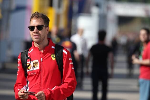 Photo4 LaPresse 11 05 2018 Barcelona, Spain Grand Prix Formula One Spain 2018 In the pic: Sebastian Vettel (GER) Scuderia Ferrari SF71H & xa9; Photo4 LaPresse 11 05 2018 Barcelona, Spain Sport Grand Prix Formula One Spain 2018 In the pic: Sebastian Vettel (GER) Scuderia Ferrari SF71H  Copyright: xPhoto4 LaPressex