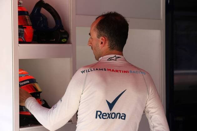 Photo4 LaPresse 11 05 2018 Barcelona, Spain Grand Prix Formula One Spain 2018 In the pic: Robert Kubica (POL) Williams FW41 Reserve and Development Driver & xa9; Photo4 LaPresse 11 05 2018 Barcelona, Spain Sport Grand Prix Formula One Spain 2018 In the pic: Robert Kubica (POL) Williams FW41 Reserve and Development Driver  Copyright: xPhoto4 LaPressex