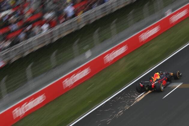 11th May, Circuit de Barcelona, Barcelona, Spain; Spanish Formula One Grand Prix, Friday free practice; Daniel Ricciardo of RedBull Racing  ActionPlus12023397
