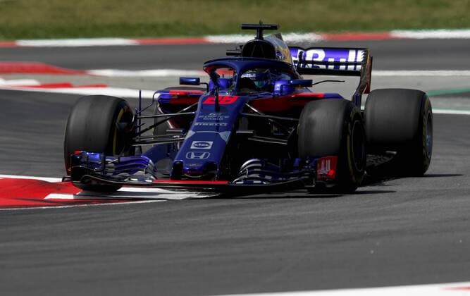 Motorsports: FIA Formula One World Championship WM Weltmeisterschaft 2018, Grand Prix of Spain, 28 Brendon Hartley (NZL, Red Bull Toro Rosso Honda), Barcelona Spain