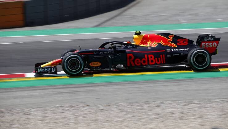 Motorsports: FIA Formula One World Championship WM Weltmeisterschaft 2018, Grand Prix of Spain, 33 Max Verstappen (NLD, Aston Martin Red Bull Racing), Barcelona Spain