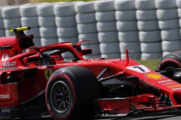 Photo4 LaPresse 11 05 2018 Barcelona, Spain Grand Prix Formula One Spain 2018 In the pic: Kimi Raikkonen (FIN) Scuderia Ferrari SF71H & xa9; Photo4 LaPresse 11 05 2018 Barcelona, Spain Sport Grand Prix Formula One Spain 2018 In the pic: Kimi Raikkonen (FIN) Scuderia Ferrari SF71H  Copyright: xPhoto4 LaPressex