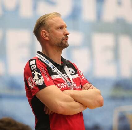 BAU 11.05.2018 Bietigheim Handball SG BBM Bietigheim vs. TV Emsdetten, Trainer Hartmut Mayerhoffer (BBM)