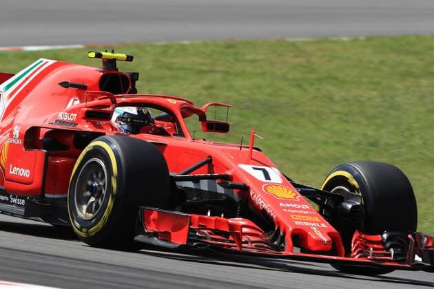 11th May, Circuit de Barcelona, Barcelona, Spain; Spanish Formula One Grand Prix, Friday free practice; Scuderia Ferrari, Kimi Raikkonen  ActionPlus12023614