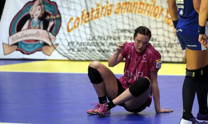 11.05.2018 Craiova(Romania) SCM Craiova-Vipers Kristiansand EHF Cup Final women s handball Kari Skaar Brattset Vipers Kristiansand during lost match : 