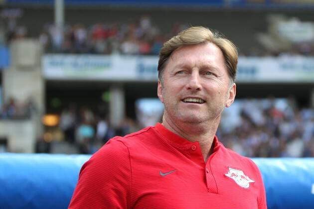 Ralph Hasenhuettl (RB Leipzig) beim Spiel Hertha BSC gegen RB Leipzig im Olympiastadion Berlin am 12.05.2018, GER, Fussball, 1.Bundesliga, Hertha BSC gegen RB Leipzig, 12.05.2018, Olympiastadion Berlin Copyright: xGorax Eibner-Pressefotox EP_aga