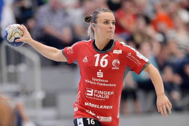 Mariel Stefanie Beugels (HSG Bad Wildungen Vipers) -- Handball --- 1. Bundesliga Frauen --- HSG Bad Wildungen Vipers vs SG BBM Bietigheim --- 12.05.2018, Handball --- 1. Bundesliga Frauen --- HSG Bad Wildungen Vipers vs SG BBM Bietigheim --- 12.05.2018 Bad Wildungen Copyright: xSippel xEibner-Pressefotox EP_rsl