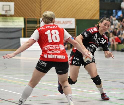 34 Laura Majer (BSV Sachsen Zwickau) Handball 2. HBF TG Nuertingen vs. BSV Sachsen Zwickau 2018-05-12 Handball 2. HBF TG Nuertingen vs. BSV Sachsen Zwickau Nuertingen Copyright: xBaur xEibner-Pressefotox EP_soba