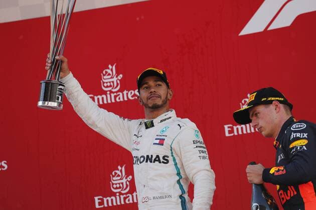 Photo4 LaPresse 13 05 2018 Barcelona, Spain Grand Prix Formula One Spain 2018 In the pic: Lewis Hamilton (GBR) Mercedes AMG F1 W09 & xa9; Photo4 LaPresse 13 05 2018 Barcelona, Spain Sport Grand Prix Formula One Spain 2018 In the pic: Lewis Hamilton (GBR) Mercedes AMG F1 W09  Copyright: xPhoto4 LaPressex
