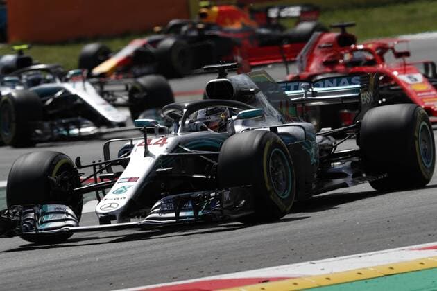Motorsports: FIA Formula One World Championship WM Weltmeisterschaft 2018, Grand Prix of Spain, 44 Lewis Hamilton (GBR, Mercedes AMG Petronas Motorsport), Barcelona Spain