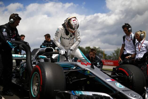 Motorsports: FIA Formula One World Championship WM Weltmeisterschaft 2018, Grand Prix of Spain, 44 Lewis Hamilton (GBR, Mercedes AMG Petronas Motorsport), Barcelona Spain