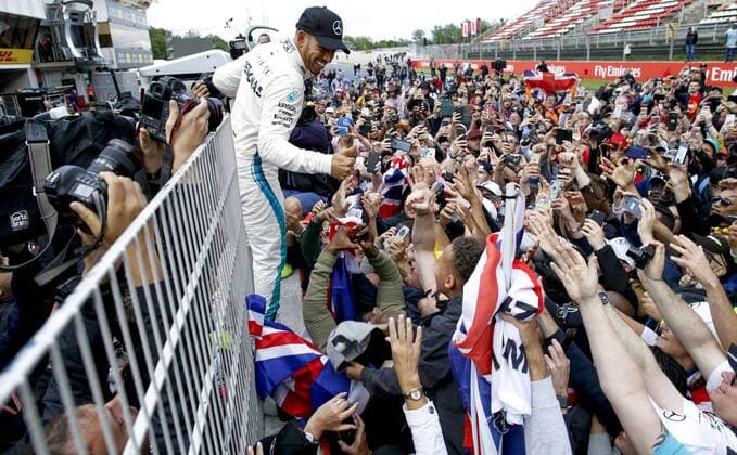 Motorsports: FIA Formula One World Championship WM Weltmeisterschaft 2018, Grand Prix of Spain, 44 Lewis Hamilton (GBR, Mercedes AMG Petronas Motorsport), Barcelona Spain