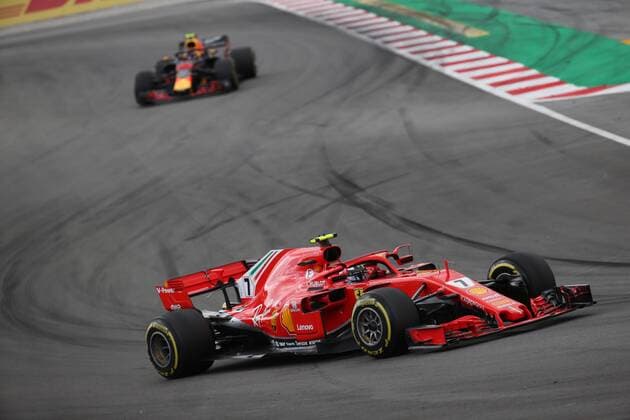 Photo4 LaPresse 13 05 2018 Barcelona, Spain Grand Prix Formula One Spain 2018 In the pic: Kimi Raikkonen (FIN) Scuderia Ferrari SF71H & xa9; Photo4 LaPresse 13 05 2018 Barcelona, Spain Sport Grand Prix Formula One Spain 2018 In the pic: Kimi Raikkonen (FIN) Scuderia Ferrari SF71H  Copyright: xPhoto4 LaPressex