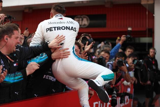 13th May, Circuit de Barcelona, Barcelona, Spain; Spanish Formula One Grand Prix, Sunday race day; Mercedes AMG Petronas Motorsport, Lewis Hamilton wins  ActionPlus12024829