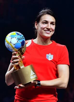 13.05.2018 Budapest(Hungary) Györi Audi ETO KC-WHC Vardar EHF Champions League Final 4- final women s handball Cristina Neagu CSM Bucuresti best top scorer :Str 