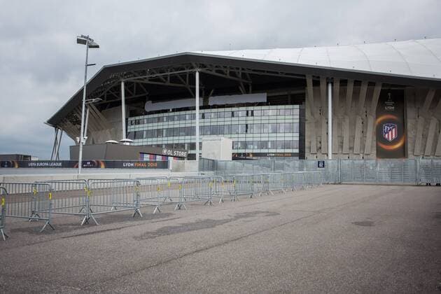 SOCCER - EL, Atletico vs Marseille LYON,FRANCE,15.MAY.18 - SOCCER - UEFA Europa League, final, Atletico Madrid vs Olympique Marseille, preview. Image shows the stadion. GEPAxpictures xDanielxGoetzhaber