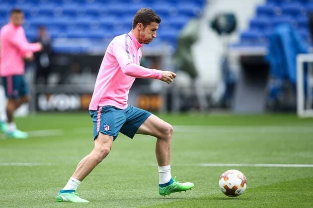 SOCCER - EL, Madrid vs Marseille LYON,FRANCE,15.MAY.18 - SOCCER - UEFA Europa League, final, Atletico Madrid vs Olympique Marseille, training Madrid. Image shows Gabi (Atletico). GEPAxpictures xDanielxGoetzhaber