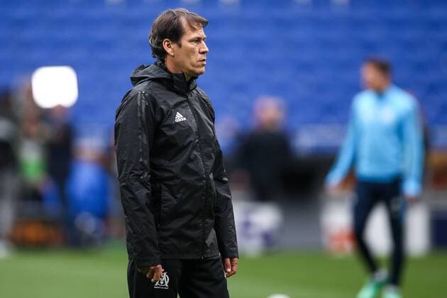 SOCCER - EL, Madrid vs Marseille LYON,FRANCE,15.MAY.18 - SOCCER - UEFA Europa League, final, Atletico Madrid vs Olympique Marseille, training Marseille. Image shows head coach Rudi Garcia (Marseille). GEPAxpictures xDanielxGoetzhaber