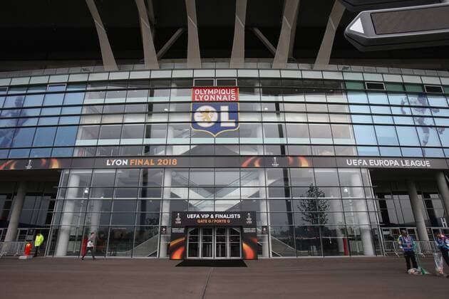 Fu?ball, EL, Finale, Stade de Lyon Olympique de Marseille v Atletico Madrid UEFA Europa League Fina General view of the stadium before the UEFA Europa League Final match at Stade de Lyons, Lyons Content Not Available For UK Newspapers Copyright: xPaulxChestertonx FIL-11807-0001