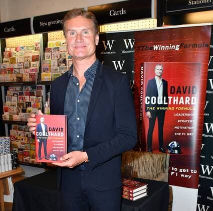 Themen der Woche - SPORT KW20 Bilder des Tages - SPORT . 17 05 2018. London, United Kingdom. David Coulthard book signing. David Coulthard, Scottish former Formula 1 driver turned broadcaster and commentator, signs copies of his new novel The Winning Formula, Leadership, Strategy and Motivation The F1 Way, about the secretive world of Formula 1, at Waterstones Leadenhall Market, London.  xNilsxJorgensenx xixImagesx IIM-17757-0012