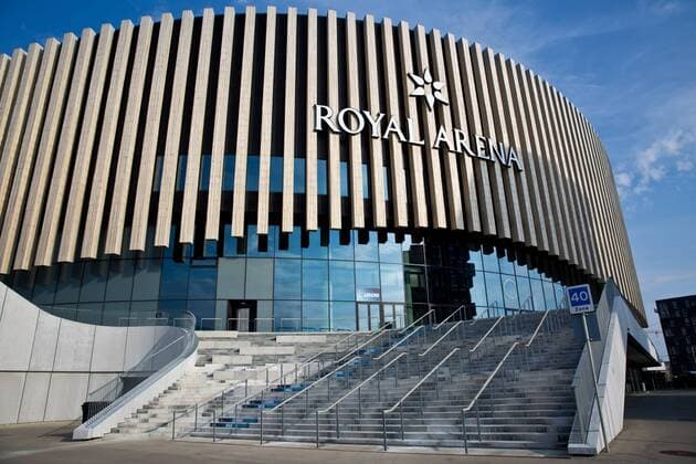 Outside view from the venue during their IIHF Ice hockey Eishockey World Championship WM Weltmeisterschaft 2018 in Royal Arena 18. May 2018 in Copenhagen, Denmark.  Copyright: xTomixHänninenx tnp24SPO1821374165