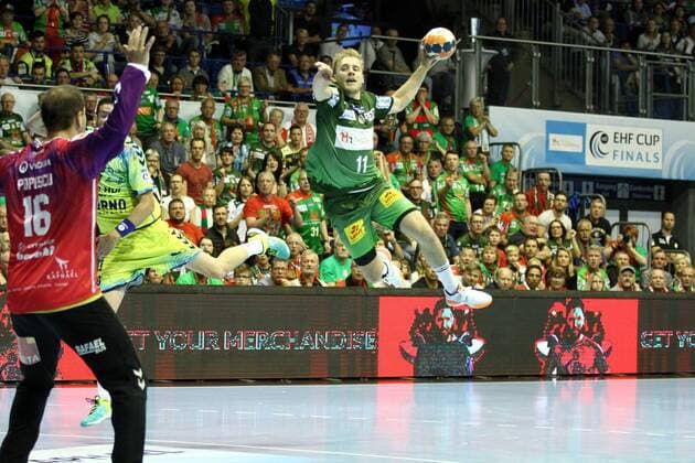 Pettersson (Magdeburg) HANDBALL : EHF Cup - Demi-finale - Saint-Raphael Var HB vs SC Magdeburg - 19 05 2018 KevinDomas Panoramic 