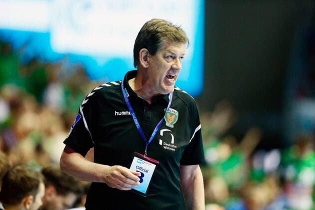Frisch Auf Goeppingen vs Fuechse Berlin. Velimir Petkovic (Berlin, Trainer) Portrait, Porträt, Einzelbild Frisch Auf Goeppingen vs Fuechse Berlin, Ottostadt Magdeburg EHF Cup Finals 2018, Saison 2017 2018, 19.05.2018 Magdeburg Copyright: xEibner-Pressefotox EP_taeger