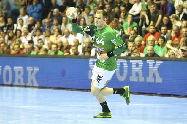 Frisch Auf Göppingen vs Füchse Berlin. Kresimir Kozina (Göppingen, 44) Freisteller, Einzelbild, Ganzkörper Frisch Auf Göppingen vs Füchse Berlin, Ottostadt Magdeburg EHF Cup Finals 2018, Saison 2017 2018, 19.05.2018 Magdeburg Copyright: xEibner-Pressefotox EP_taeger