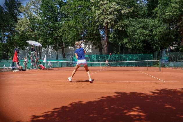Sarah Gronert GER (TC Bredeney Essen), 2. BL LTTC Rot-Weiß Berlin vs. TC Bredeney Essen, Berlin, 19.05.2018,