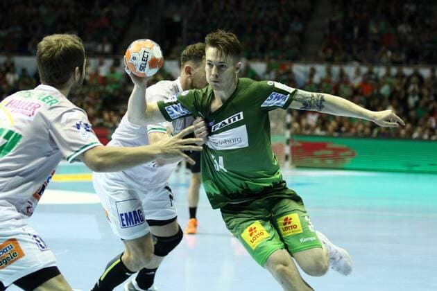 Michael Damgaard (Magdeburg) HANDBALL : EHF CUP - Finale 3 4 - Frisch Auf Goppingen vs SC Magdeburg - 20 05 2018 KevinDomas Panoramic 