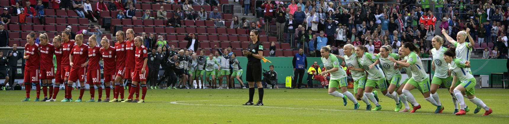 FC Bayern München - VfL Wolfsburg DFB Pokal Finale Frauen RheinEnergie Stadion Koeln Deutschland Datum: 19.05.2018 DFB Pokalsieger VfL Wolfsburg