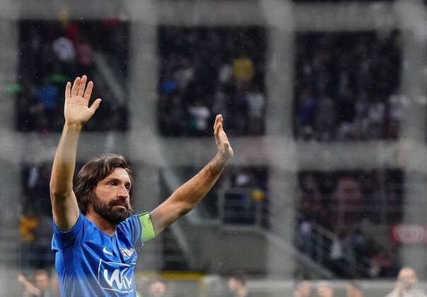 Photo LaPresse - Spada May 21 , 2018 Milan (Italy ) Soccer S.Siro Stadium La Notte del Maestro - Goodbye to football Andrea Pirlo In the pic: Andrea Pirlo  Copyright: xLaPresse Spadax
