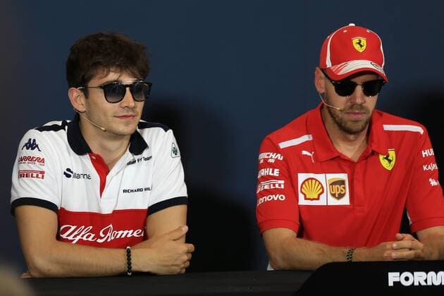 23rd May 2018, Circuit de Monaco, Monaco, Monte Carlo; Monaco Formula 1 Grand Prix, Wednesday press conference PK Pressekonferenz Alfa Romeo Sauber F1 Team, Charles Leclerc  ActionPlus12028248 Octane