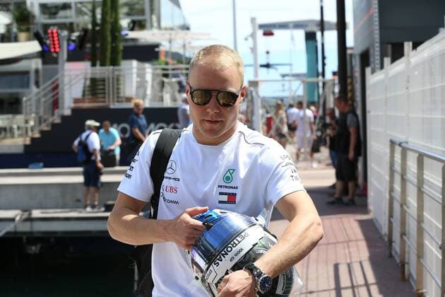 Valtteri Bottas; Mercedes Grand Prix, formula 1 GP, Monaco 24.05.2018 Photo:mspb Jean Pentin Valtteri Bottas; Formel 1 GP, Monaco 2018