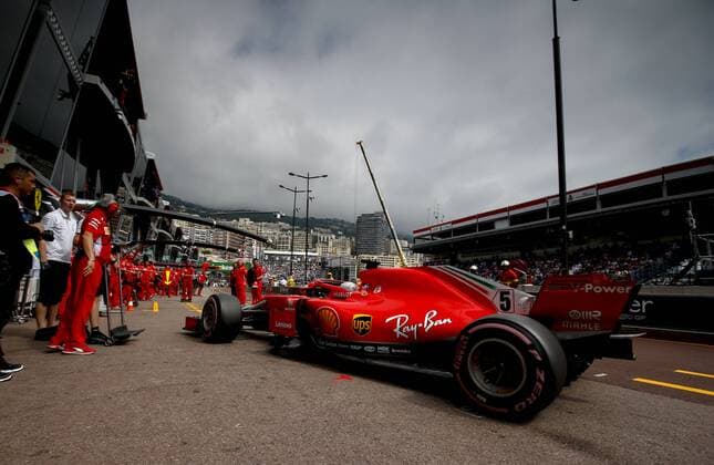 Motorsports: FIA Formula One World Championship WM Weltmeisterschaft 2018, Grand Prix of Monaco, 5 Sebastian Vettel (GER, Scuderia Ferrari), Monte Carlo Monaco