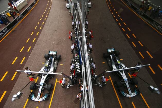 Motorsports: FIA Formula One World Championship WM Weltmeisterschaft 2018, Grand Prix of Monaco, 77 Valtteri Bottas (FIN, Mercedes AMG Petronas Motorsport), Monte Carlo Monaco