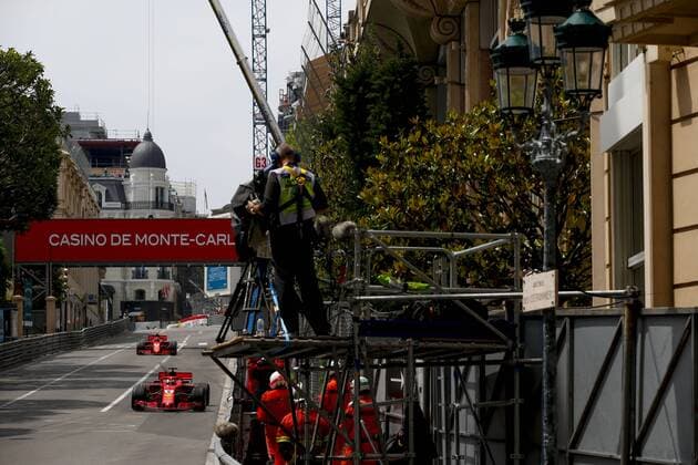 Motorsports: FIA Formula One World Championship WM Weltmeisterschaft 2018, Grand Prix of Monaco, 5 Sebastian Vettel (GER, Scuderia Ferrari), Monte Carlo Monaco