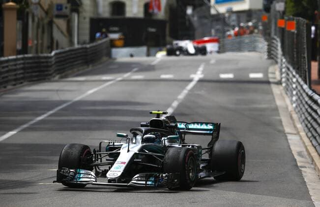 Motorsports: FIA Formula One World Championship WM Weltmeisterschaft 2018, Grand Prix of Monaco, 77 Valtteri Bottas (FIN, Mercedes AMG Petronas Motorsport), Monte Carlo Monaco