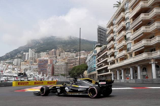 Photo4 LaPresse 24 05 2018 Monte Carlo, Monaco Grand Prix Formula One Monaco 2018 In the pic: Nico Hulkenberg (GER) Renault Sport F1 Team RS18 & xa9; Photo4 LaPresse 24 05 2018 Monte Carlo, Monaco Sport Grand Prix Formula One Monaco 2018 In the pic: Nico Hulkenberg (GER) Renault Sport F1 Team RS18  Copyright: xPhoto4 LaPressex