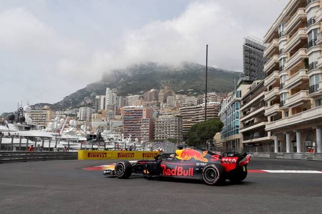 Photo4 LaPresse 24 05 2018 Monte Carlo, Monaco Grand Prix Formula One Monaco 2018 In the pic: Daniel Ricciardo (AUS) Red Bull Racing RB14 & xa9; Photo4 LaPresse 24 05 2018 Monte Carlo, Monaco Sport Grand Prix Formula One Monaco 2018 In the pic: Daniel Ricciardo (AUS) Red Bull Racing RB14  Copyright: xPhoto4 LaPressex