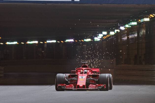 Sebastian Vettel (Ferrari ), Grosser Preis von Monaco 2018, Rennen, Motorsport, Formel 1, 24.05.2018, Grosser Preis von Monaco 2018, Rennen, Motorsport, Formel 1, 24.05.2018 Monte Carlo Copyright: xIllman Eibner-Pressefotox EP_Illmann