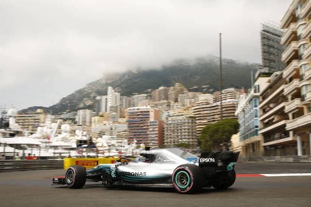Motorsports: FIA Formula One World Championship WM Weltmeisterschaft 2018, Grand Prix of Monaco, 77 Valtteri Bottas (FIN, Mercedes AMG Petronas Motorsport), Monte Carlo Monaco