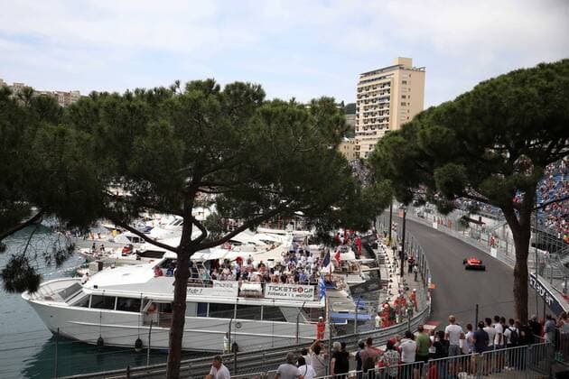 Photo4 LaPresse 24 05 2018 Monte Carlo, Monaco Grand Prix Formula One Monaco 2018 In the pic: Sebastian Vettel (GER) Scuderia Ferrari SF71H & xa9; Photo4 LaPresse 24 05 2018 Monte Carlo, Monaco Sport Grand Prix Formula One Monaco 2018 In the pic: Sebastian Vettel (GER) Scuderia Ferrari SF71H  Copyright: xPhoto4 LaPressex