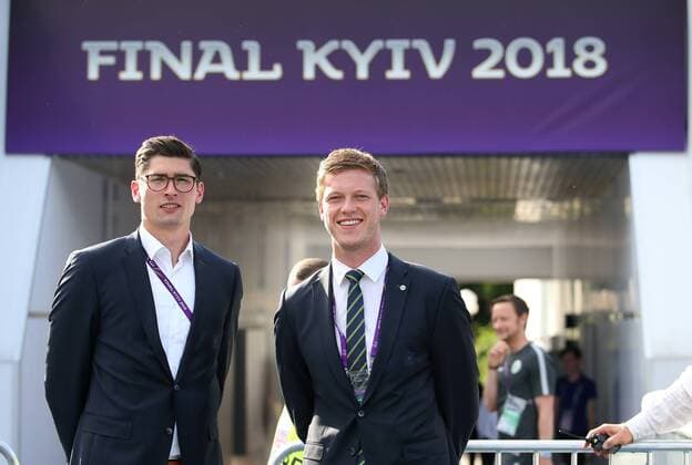 Lyon vs Wolfsburg, Finale CL Frauen, Kiew, Ukraine, 24.05.2018, FUßBALL - Olympique Lyon vs VfL Wolfsburg, Finale UEFA Frauen Champions League, Saison 2017-18. Bild zeigt: Kiew