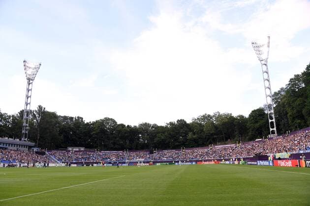 ILLUSTRATION - SUPPORTERS - TRIBUNES FOOTBALL FEMININ : Wolfsburg vs Lyon - Ligue des Champions - Finale - 24 05 2018 AnthonyBIBARD FEP Panoramic 