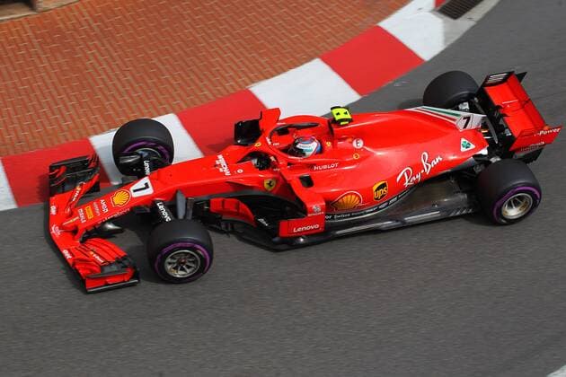 Photo4 LaPresse 24 05 2018 Monte Carlo, Monaco Grand Prix Formula One Monaco 2018 In the pic: Kimi Raikkonen (FIN) Scuderia Ferrari SF71H & xa9; Photo4 LaPresse 24 05 2018 Monte Carlo, Monaco Sport Grand Prix Formula One Monaco 2018 In the pic: Kimi Raikkonen (FIN) Scuderia Ferrari SF71H  Copyright: xPhoto4 LaPressex