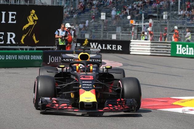 Photo4 LaPresse 24 05 2018 Monte Carlo, Monaco Grand Prix Formula One Monaco 2018 In the pic: Daniel Ricciardo (AUS) Red Bull Racing RB14 & xa9; Photo4 LaPresse 24 05 2018 Monte Carlo, Monaco Sport Grand Prix Formula One Monaco 2018 In the pic: Daniel Ricciardo (AUS) Red Bull Racing RB14  Copyright: xPhoto4 LaPressex