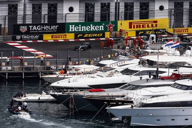 May 24, 2018 - Montecarlo, Monaco - 77 Valtteri Bottas from Finland Mercedes W09 Hybrid EQ Power+ team Mercedes GP during the Monaco Formula One Grand Prix at Monaco on 24th of May, 2018 in Montecarlo, Monaco. F1 Grand Prix of Monaco - Practice  - ZUMAn230 20180524_zaa_n230_633 Copyright: xXavierxBonillax